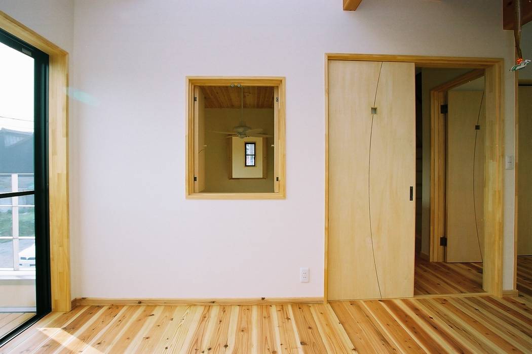 NIさんの家, 小栗建築設計室 小栗建築設計室 Scandinavian style nursery/kids room