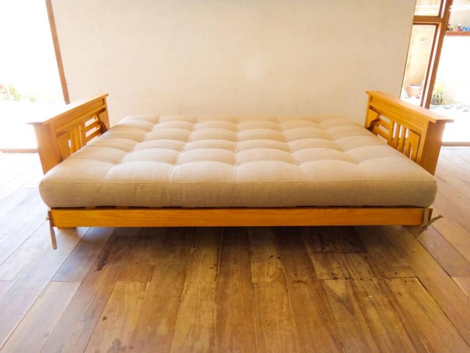 Sofá cama de 3 posiciones, Natureflow® Natureflow® Salones rurales Salas y sillones