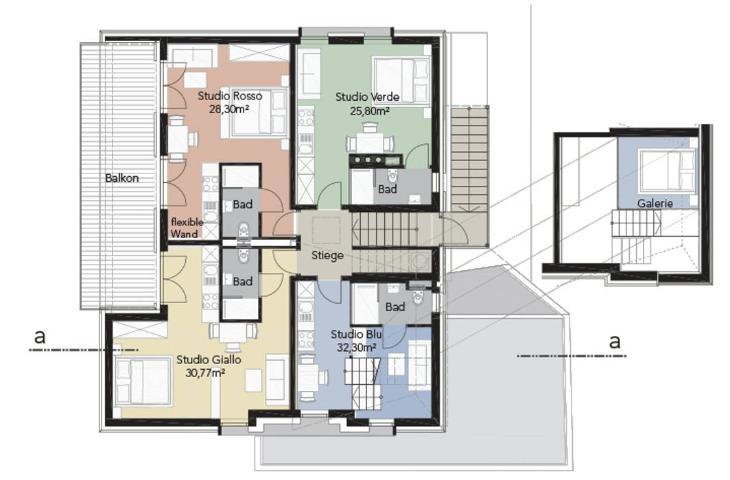 Grundriss Og Moderne Hauser Von Florian Schober Architektur Zt Modern Homify