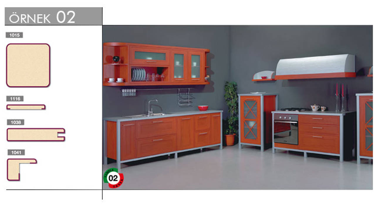 Mutfak &amp; mobilya armoni yapı modern mutfak homify