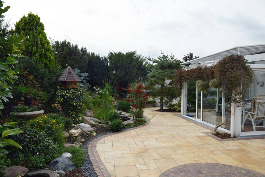 Kleiner Natursteingarten Mediterraner Garten Von Nagelschmitz
