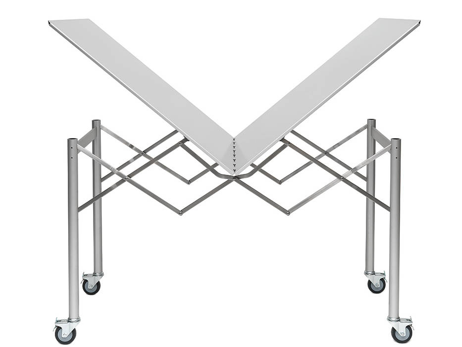 Scheren-Tisch, Thut Möbel AG Thut Möbel AG Comedores de estilo moderno Aluminio/Cinc Mesas