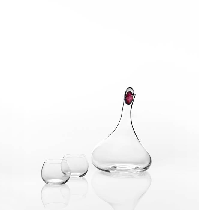 blob series, ilio ilio 地中海デザインの キッチン ガラス 食器＆ガラス製品