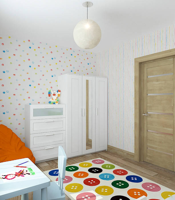 Коттедж в деревне Пирогово, Design Rules Design Rules Детские комната в эклектичном стиле