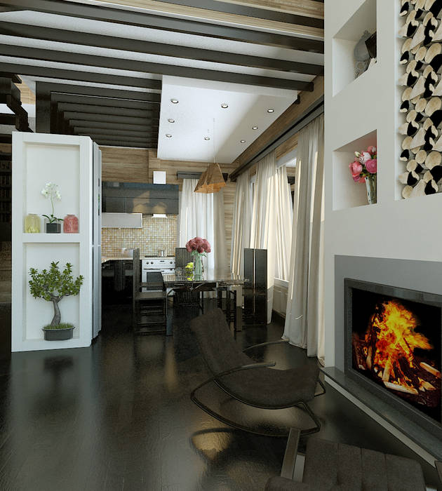 Private House, Shtantke Interior Design Shtantke Interior Design Salas de estilo clásico
