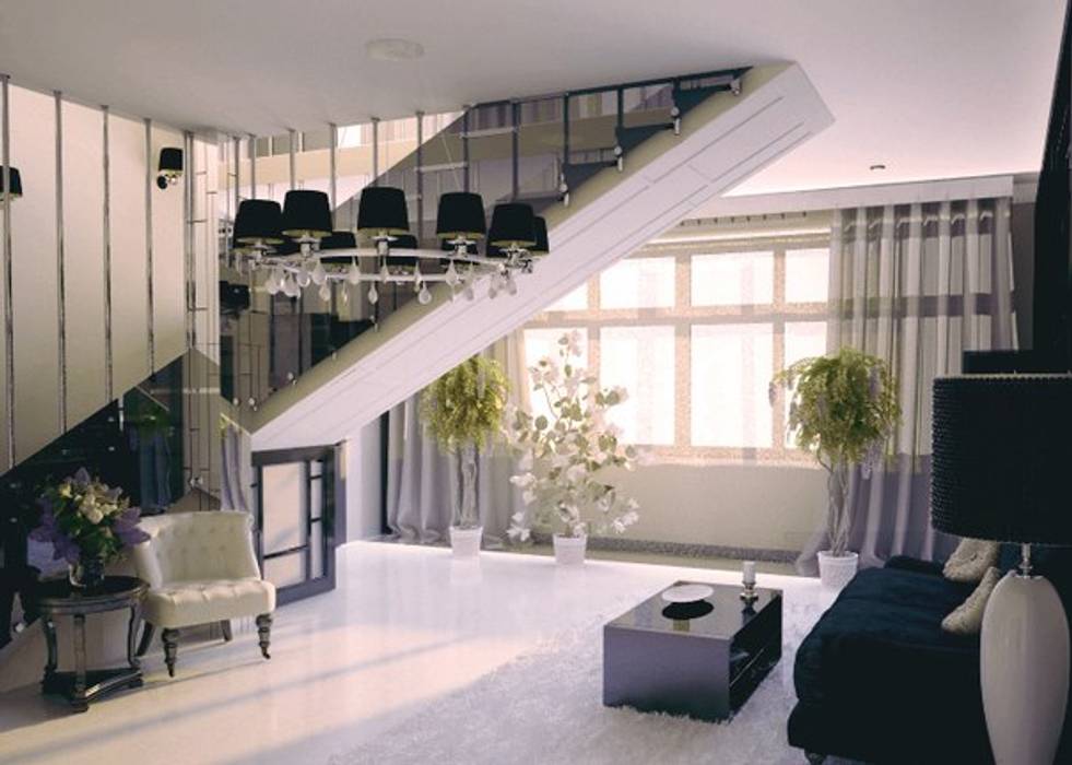 Grand Villa, Shtantke Interior Design Shtantke Interior Design Classic style living room