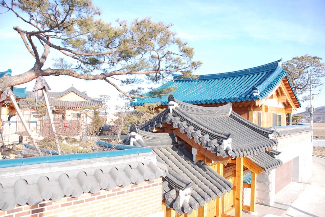 장흥리 한옥마을, 금송건축 금송건축 아시아스타일 주택