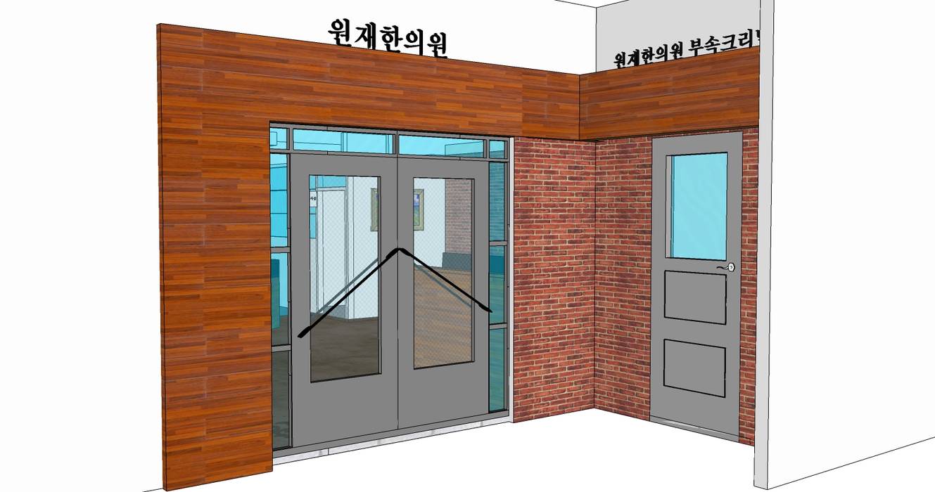 한의원 인테리어 공사, STORY ON INTERIOR STORY ON INTERIOR Koridor & Tangga Modern