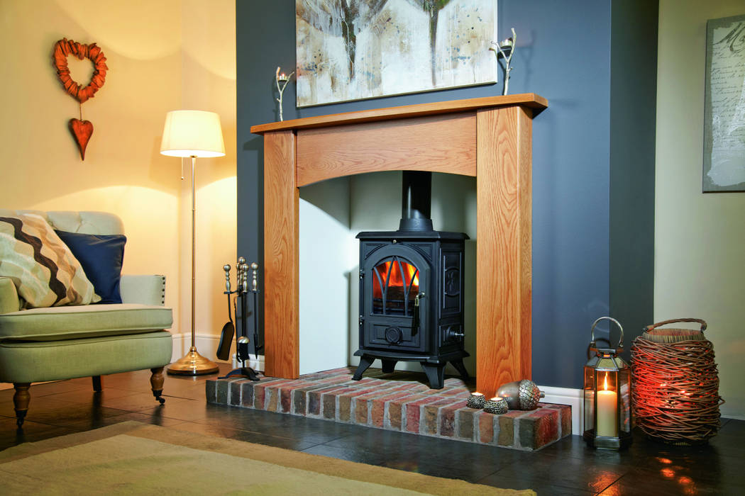 Portway One Fiveways Fires & Stoves Modern living room Fireplaces & accessories