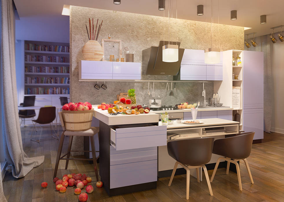 Дмитрий каючкин rustikale küchen | homify