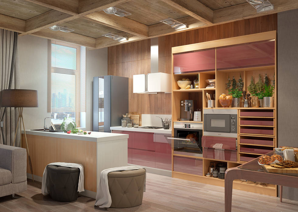 kitchens, Дмитрий Каючкин Дмитрий Каючкин Modern style kitchen