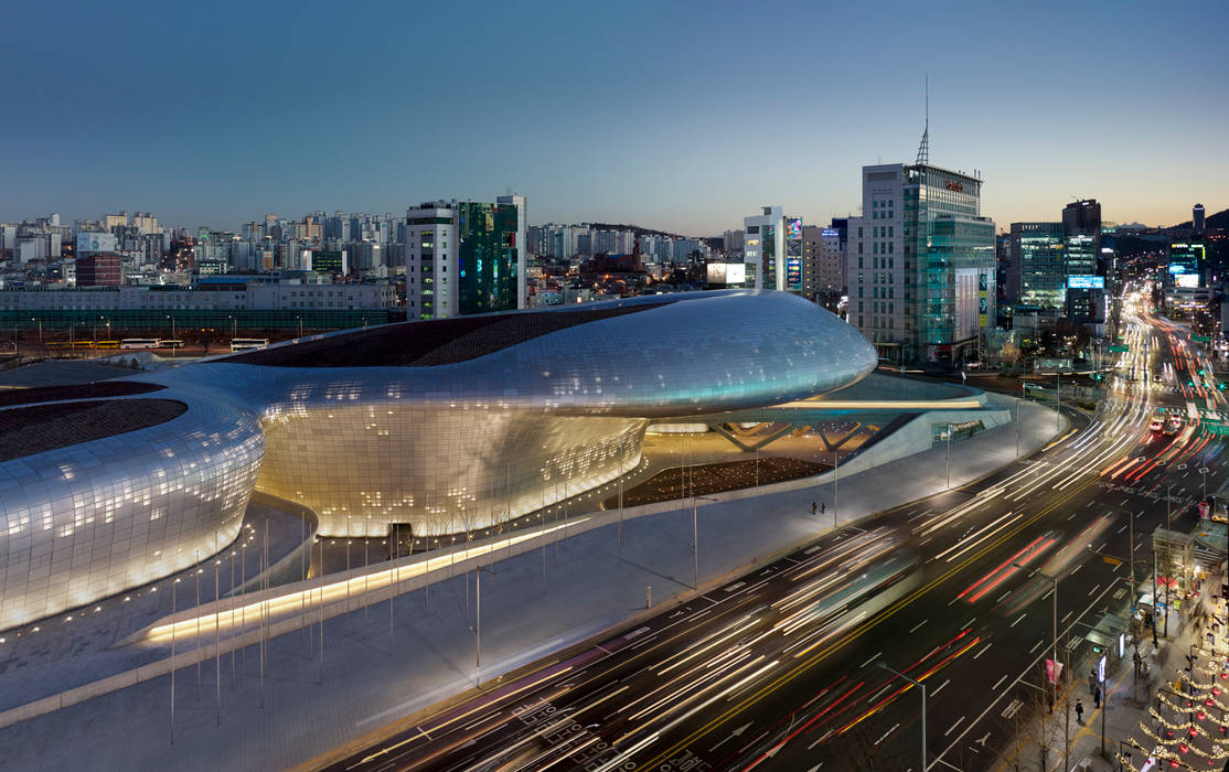 Dongdaemun Design Plaza , Zaha Hadid Architects Zaha Hadid Architects Commercial spaces Conference Centres