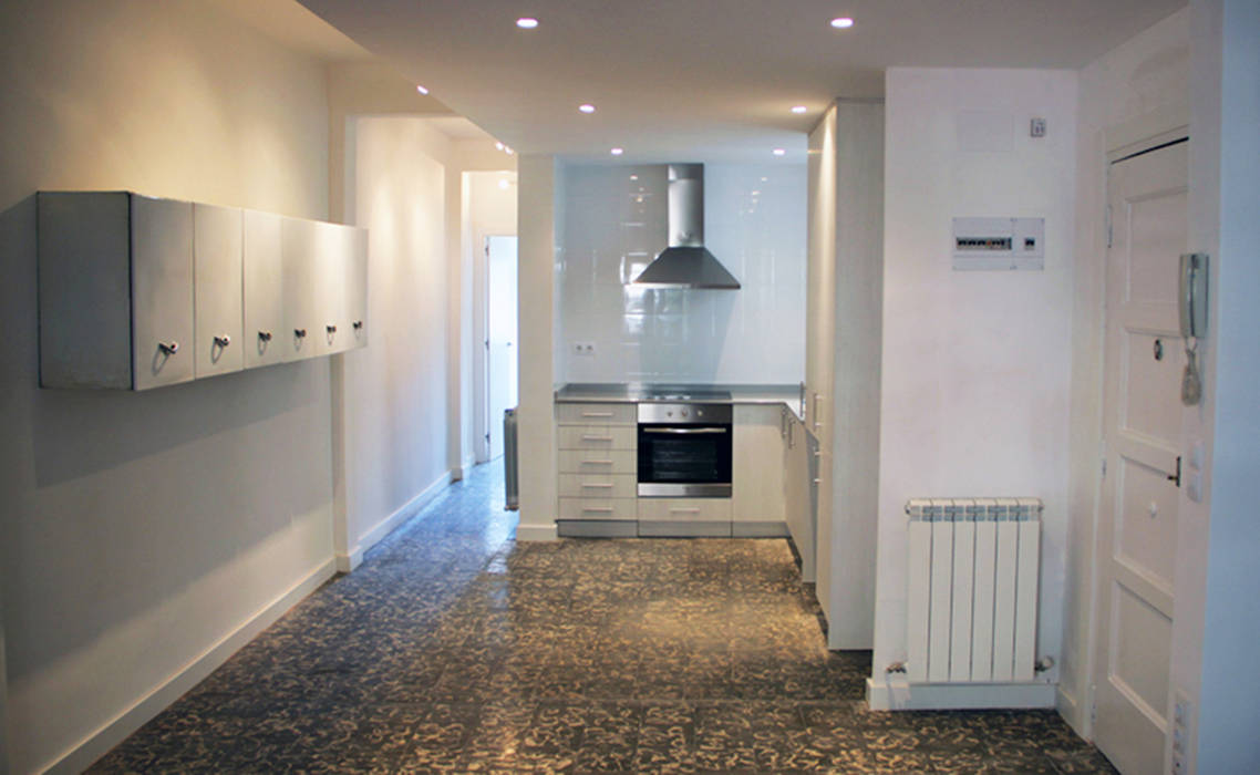 50S Apartment, Salas Arquitectura+Diseño Salas Arquitectura+Diseño Modern kitchen