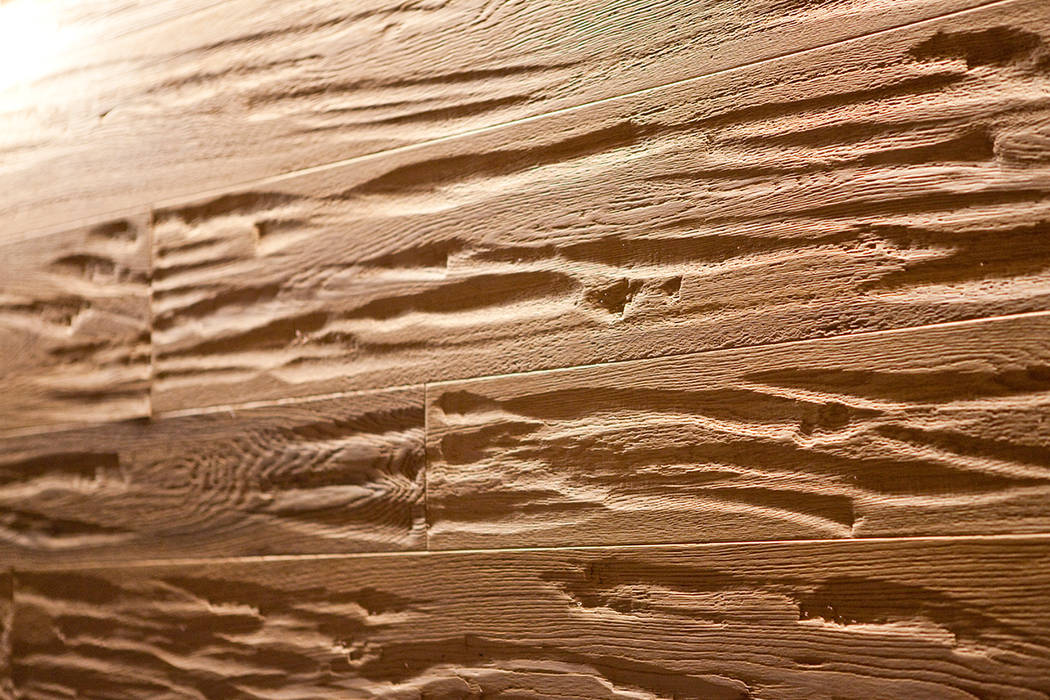 Boiserie in rovere, Semplicemente Legno Semplicemente Legno Pareti & Pavimenti in stile moderno Legno Effetto legno