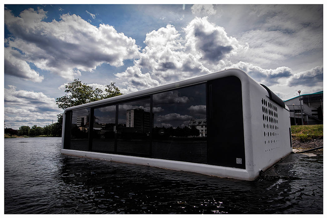 Domy na wodzie , floatinghouses floatinghouses Modern Evler