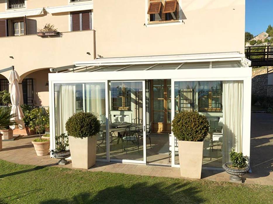 veranda SOLARIA homify Spazi commerciali Sedi per eventi