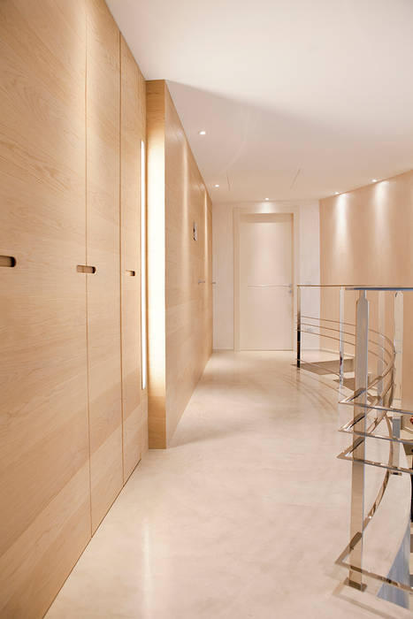 Rovere tinto corda per pavimenti e pareti, Semplicemente Legno Semplicemente Legno Paredes y pisos de estilo minimalista Madera Acabado en madera