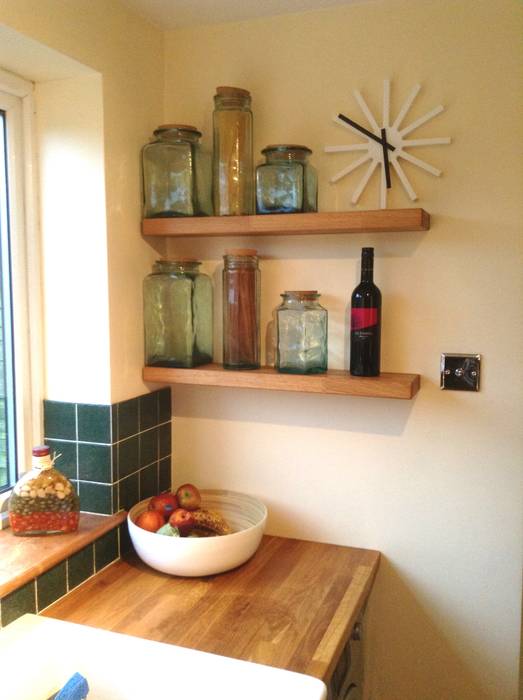 shelfbar floating shelves - natural oak shelfbar Storage room Storage