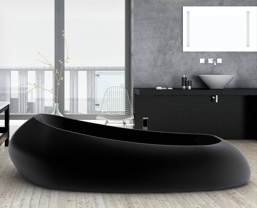 homify Modern style bathrooms Bathtubs & showers