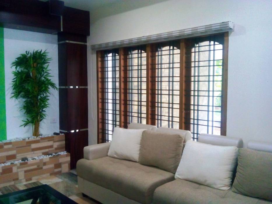 Pleated Zebra Blinds Clinque window blind systems Modern windows & doors Blinds & shutters