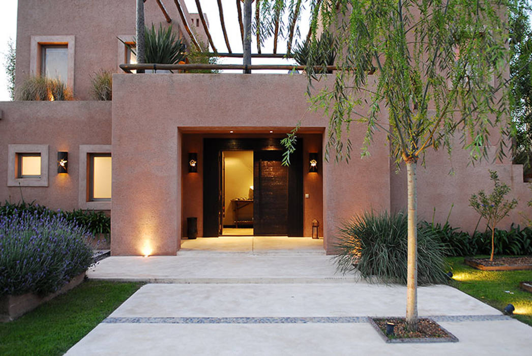 EXTERIORES, JUNOR ARQUITECTOS JUNOR ARQUITECTOS Modern Houses