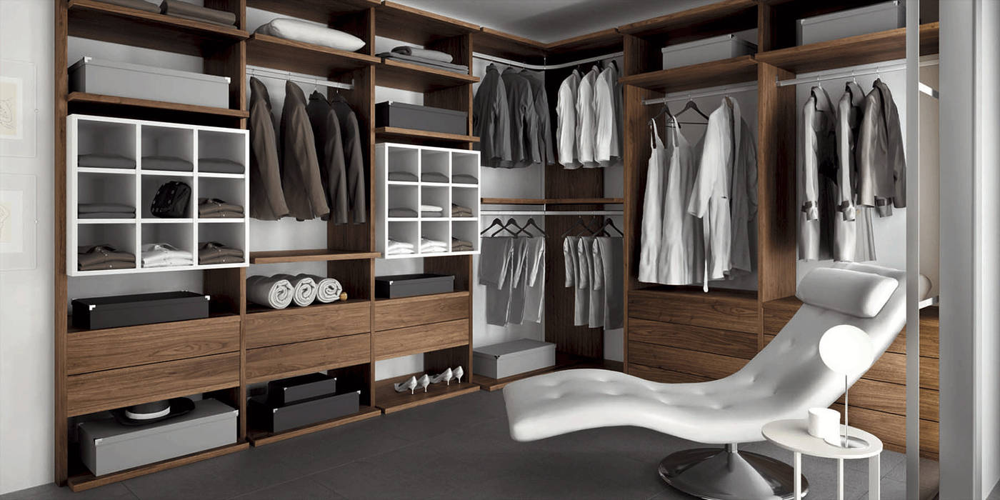 ARMARIOS, MUEBLES OYAGA MUEBLES OYAGA Modern style bedroom Wardrobes & closets