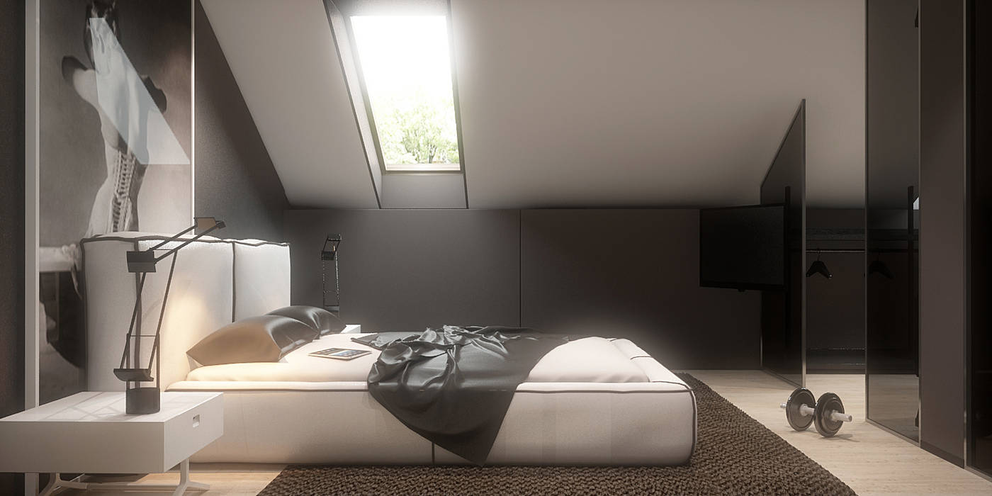 homify Modern style bedroom