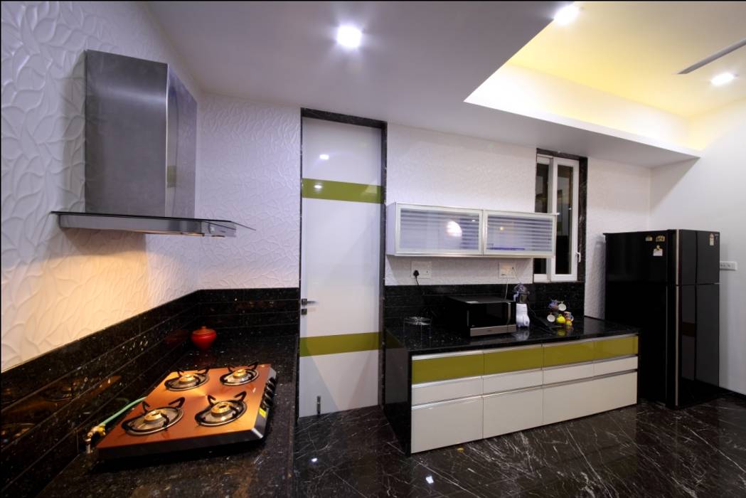 SKI Villa @ Aamby Valley, Lonavala, Pune, GreenLounge GreenLounge Modern kitchen