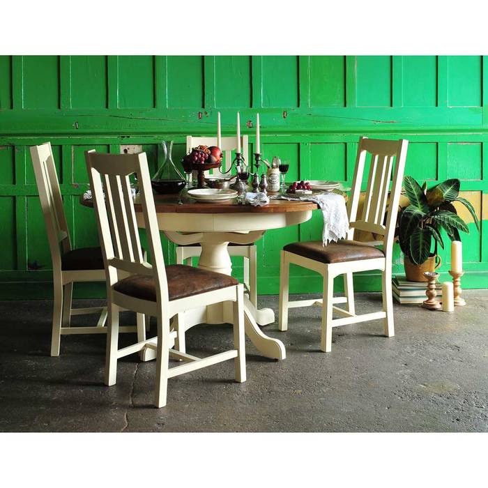 Westbury Painted Round Table And 4 Chairs Dining Room By Westbury Painted Round Table And 4 Chairs Dining Room By