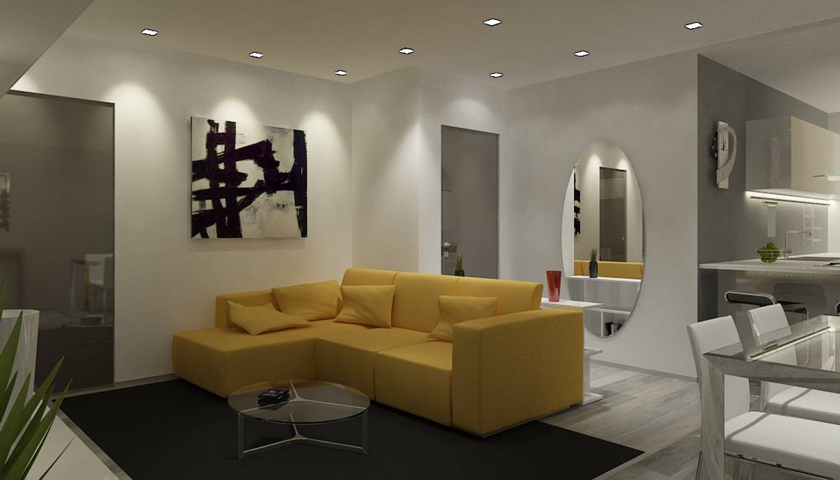 Privato , Paolo Foglini Design Paolo Foglini Design Modern living room
