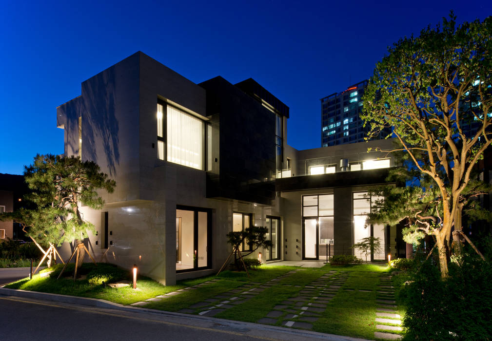 Casa 911_Pangyo, Design Tomorrow INC. Design Tomorrow INC. Rumah Modern