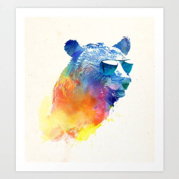 Robert Farkas - Sunny Bear Dust Other spaces Pictures & paintings