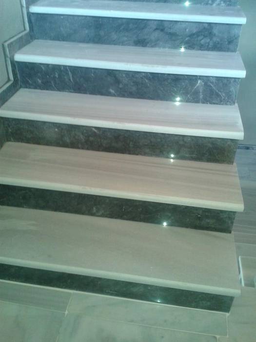 Merdiven Modern Koridor Hol Merdivenler Star Mermer Granit Modern Homify