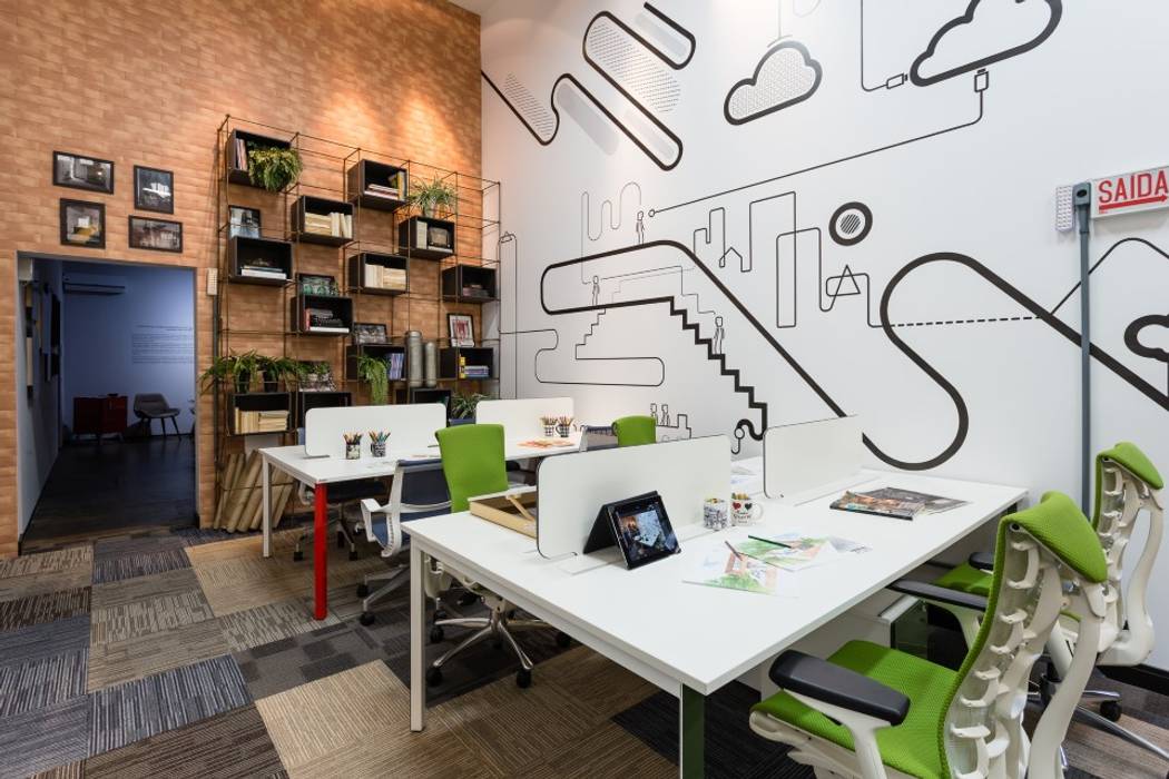 Office 16 - CASACOR 2015, ArchDesign STUDIO ArchDesign STUDIO Commercial spaces Commercial Spaces