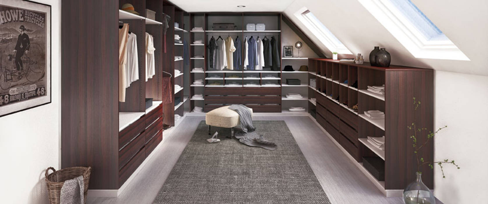 homify Dressing room لکڑی Wood effect Wardrobes & drawers