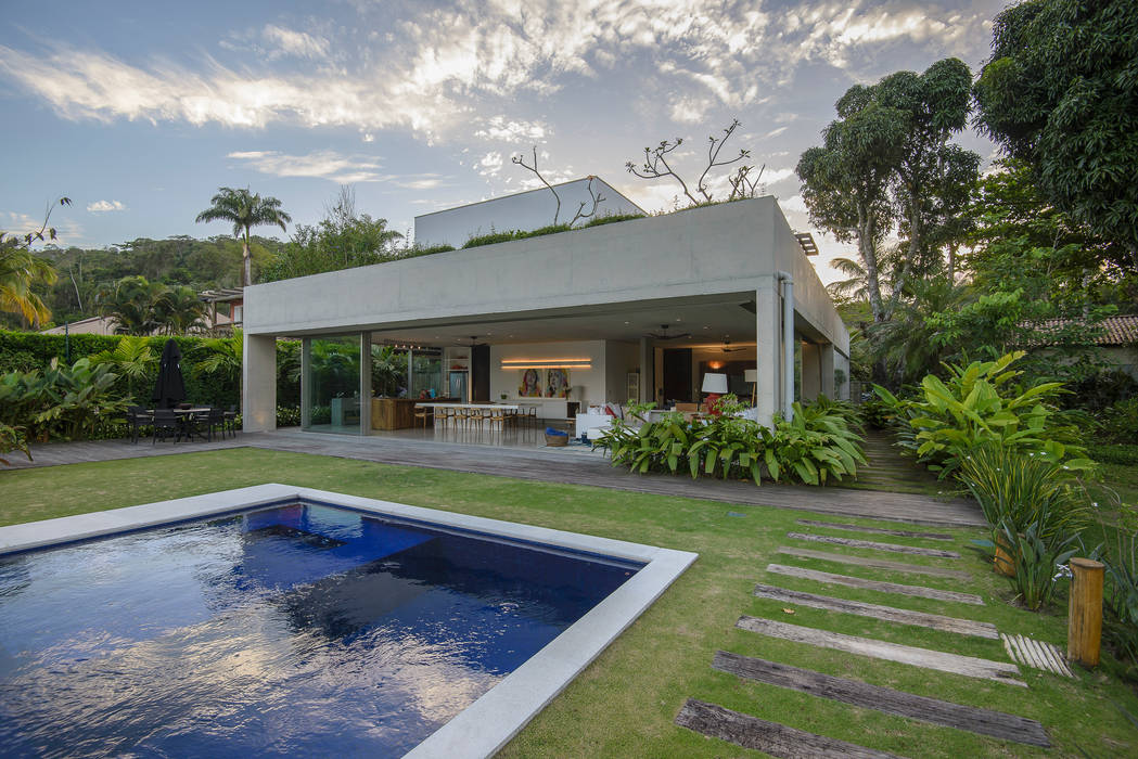 Residência Laranjeiras Estúdio SB Arquitetura Casas modernas