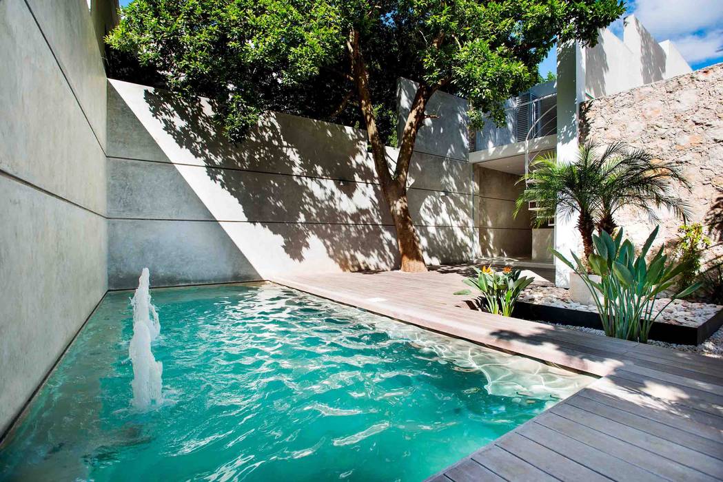 B + H 45 , HPONCE ARQUITECTOS HPONCE ARQUITECTOS Modern Pool