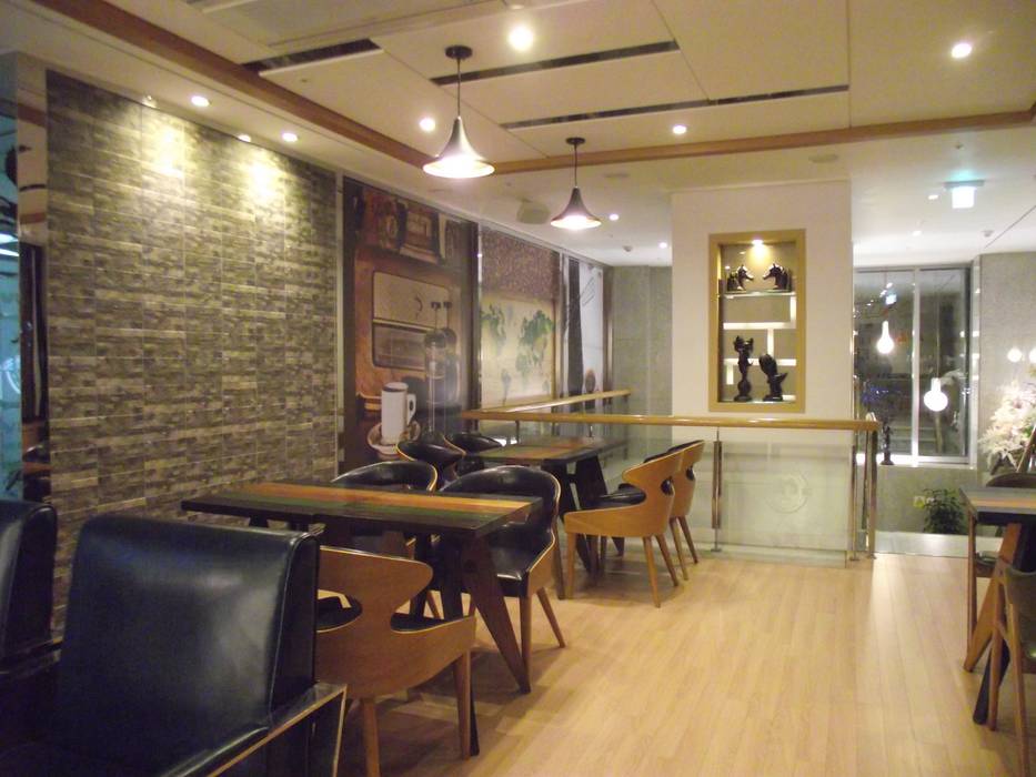 성남 ims빌딩 AGAPIA CAFE, 건후건축디자인 건후건축디자인 Espaces commerciaux Espaces commerciaux