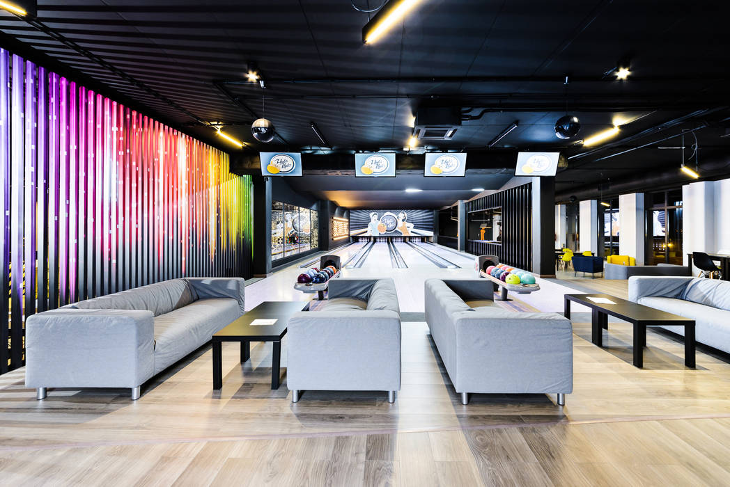 Bowling Hula Kula w Ostrzeszowie, Q2Design Q2Design Commercial spaces Bars & clubs