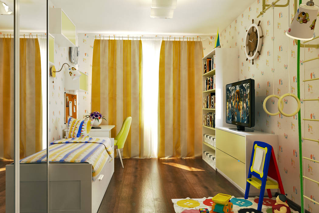 Детская комната, Pure Design Pure Design Scandinavian style nursery/kids room