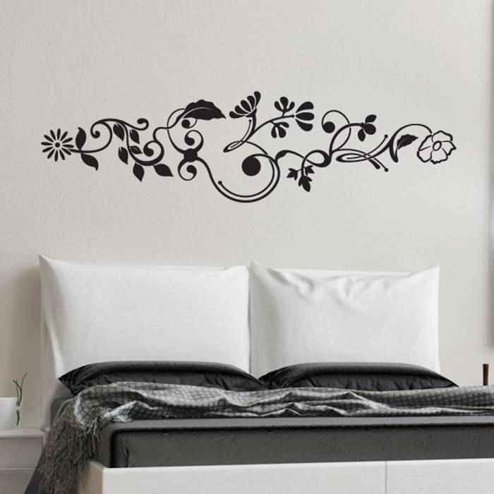 Vinilos decorativos florales, Goodvinilos Goodvinilos Tường & sàn phong cách hiện đại Wall tattoos