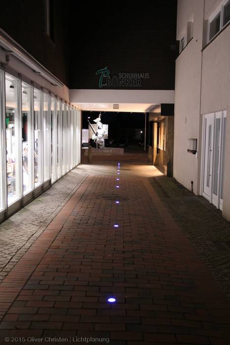 Innenstadt Lohne, OC|Lichtplanung OC|Lichtplanung Modern Garden