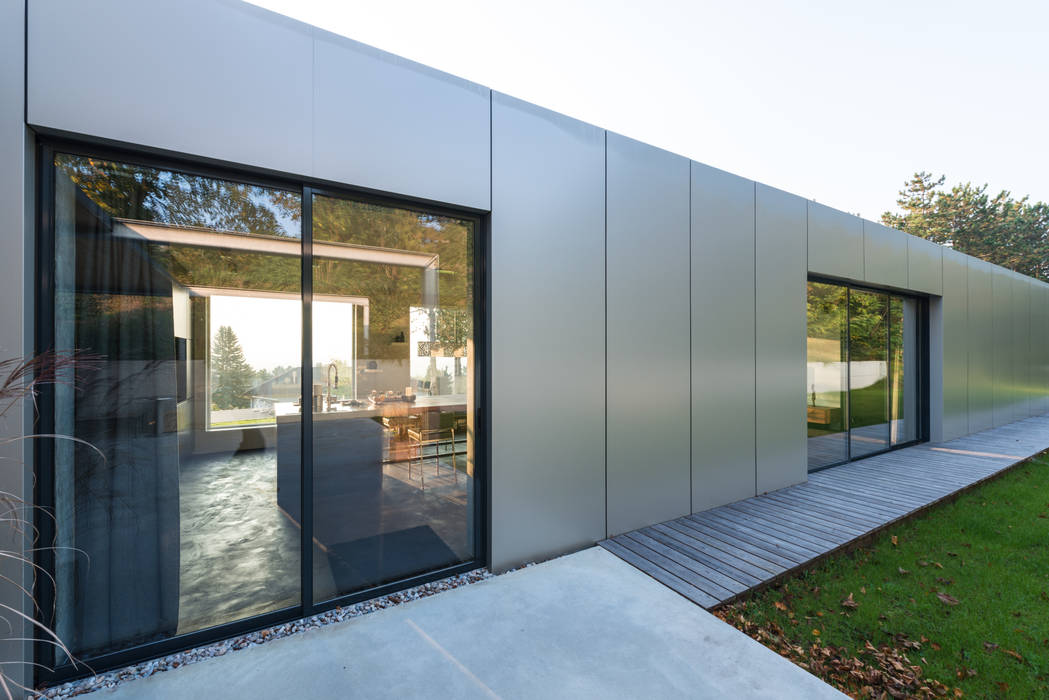 Aussenfassade Moderne Hauser Von Planet Architects Modern Homify