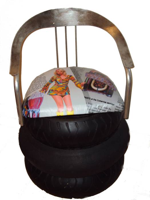 Fauteuil tires, Design Recycl Design Recycl Eclectic style houses Accessories & decoration