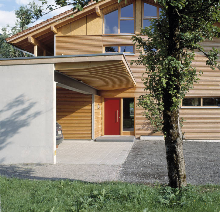 Ökohaus Schauer, Bau-Fritz GmbH & Co. KG Bau-Fritz GmbH & Co. KG Casas de estilo moderno