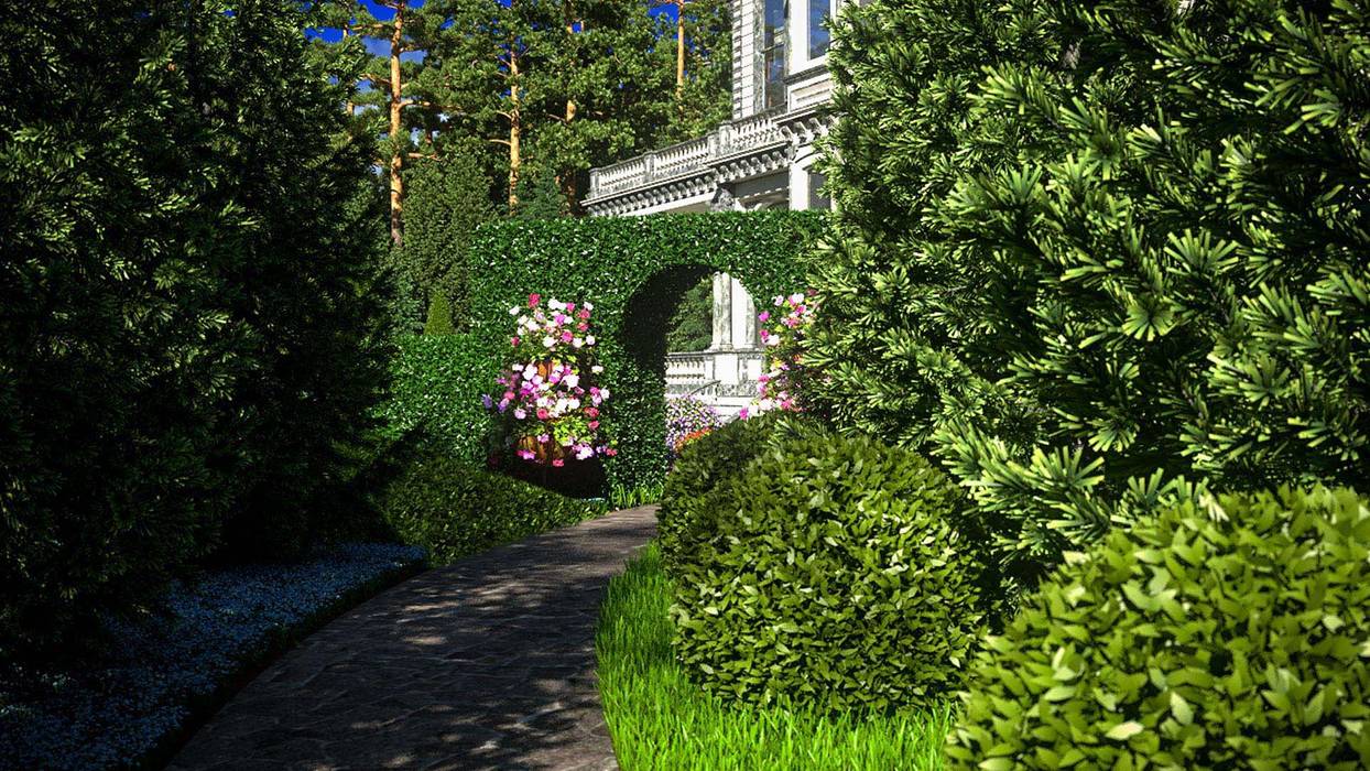 Marble House, SVPREMVS SVPREMVS Сад в классическом стиле
