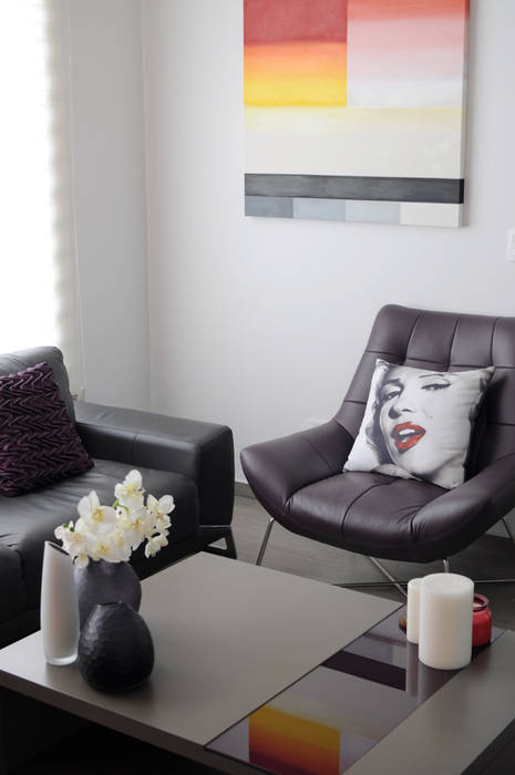 Cólorful Casa Creadora Moderne Wohnzimmer