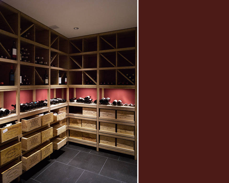 Objekt 188, meier architekten zürich meier architekten zürich Modern Home Wine Cellar Wine cellar
