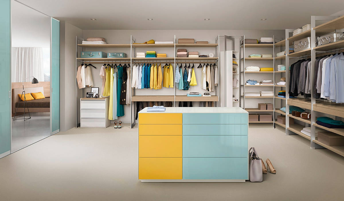 raumplus ligran. möbelserie. 2015, nexus product design nexus product design Closets de estilo minimalista Vidrio Clósets y cómodas