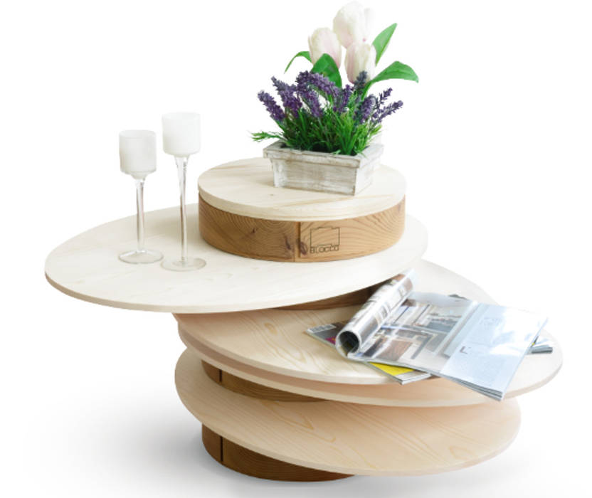 BLOCCO Design, Blocco Arreda Blocco Arreda Modern Living Room Side tables & trays